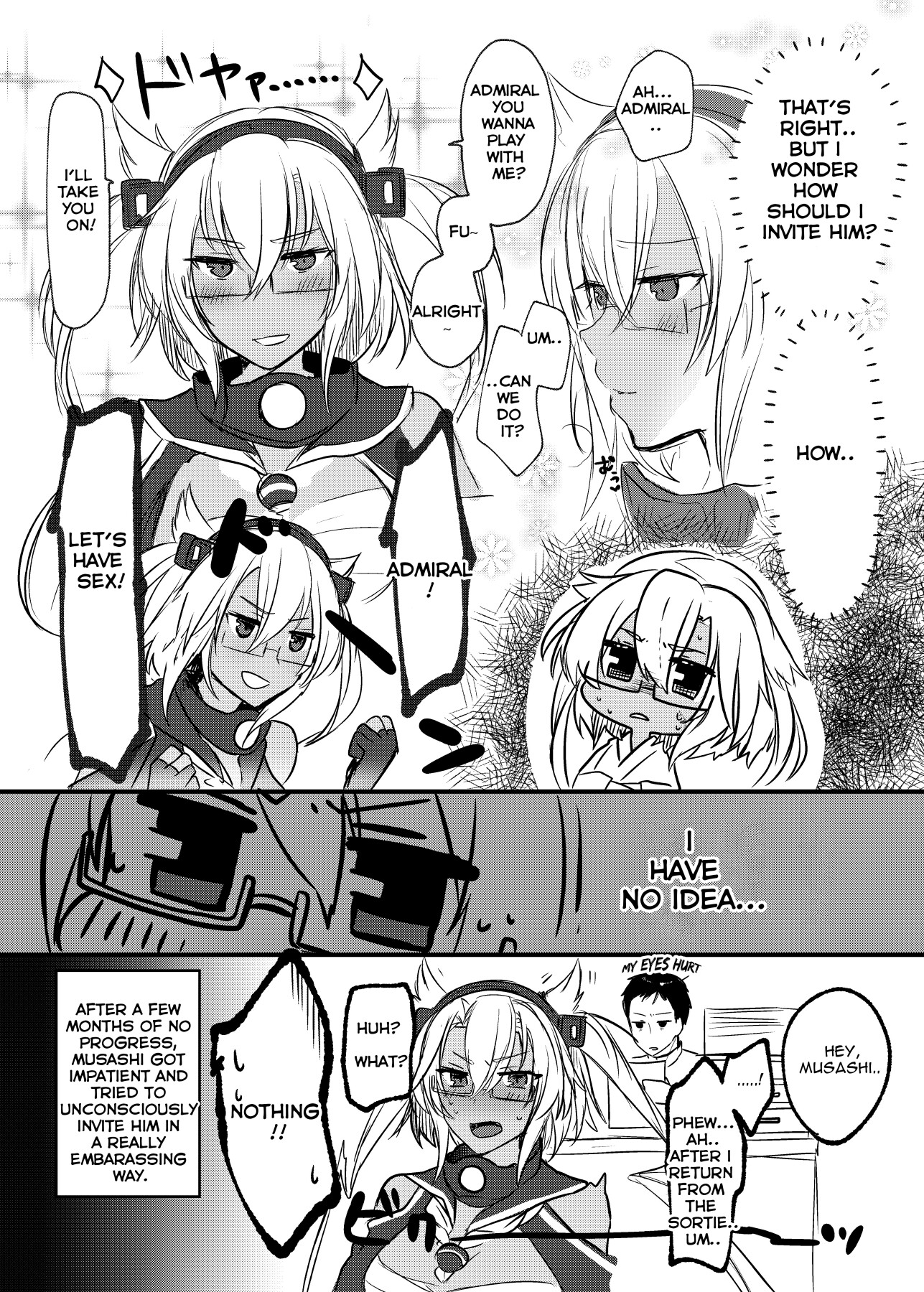 Hentai Manga Comic-Musashi-san's Night Time Circumstances Compilation-Read-39